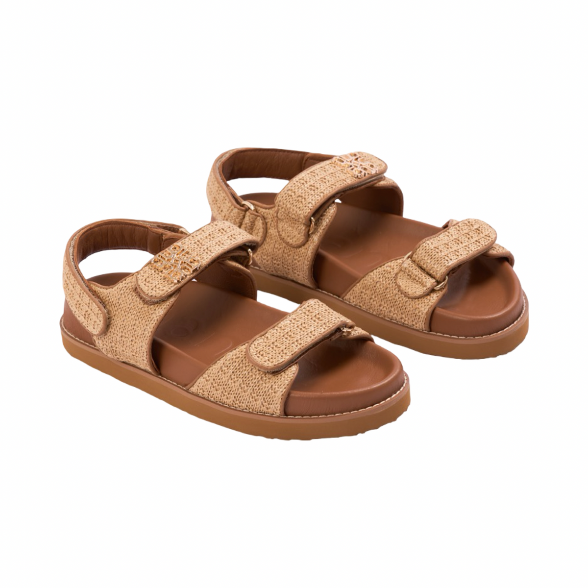 Riviera – Positano Monogram Sandals – Dune