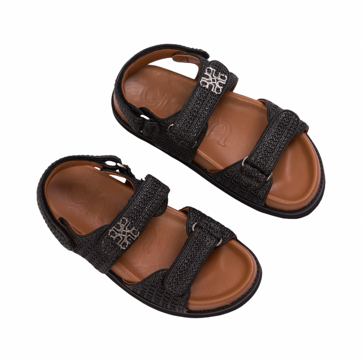 Riviera – Positano Monogram Sandals – Midnight