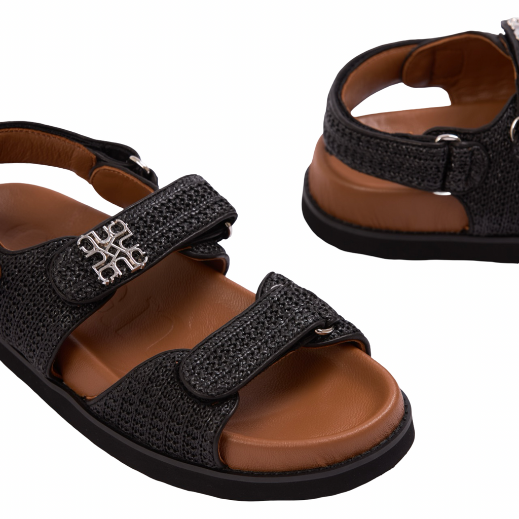 Riviera – Positano Monogram Sandals – Midnight
