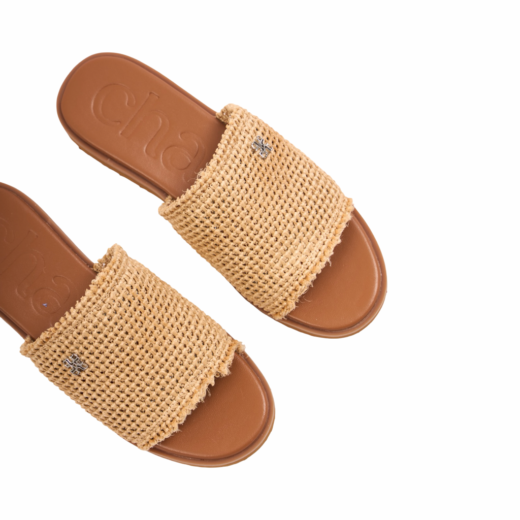 Riviera – Sorrento Slides – Natural Beige