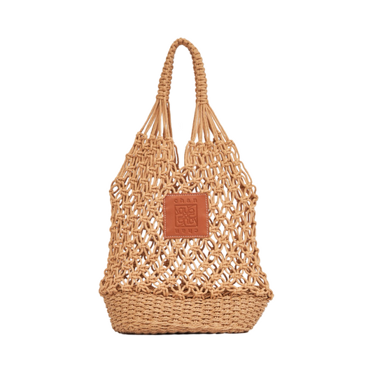 Knitted Bag - All Brown