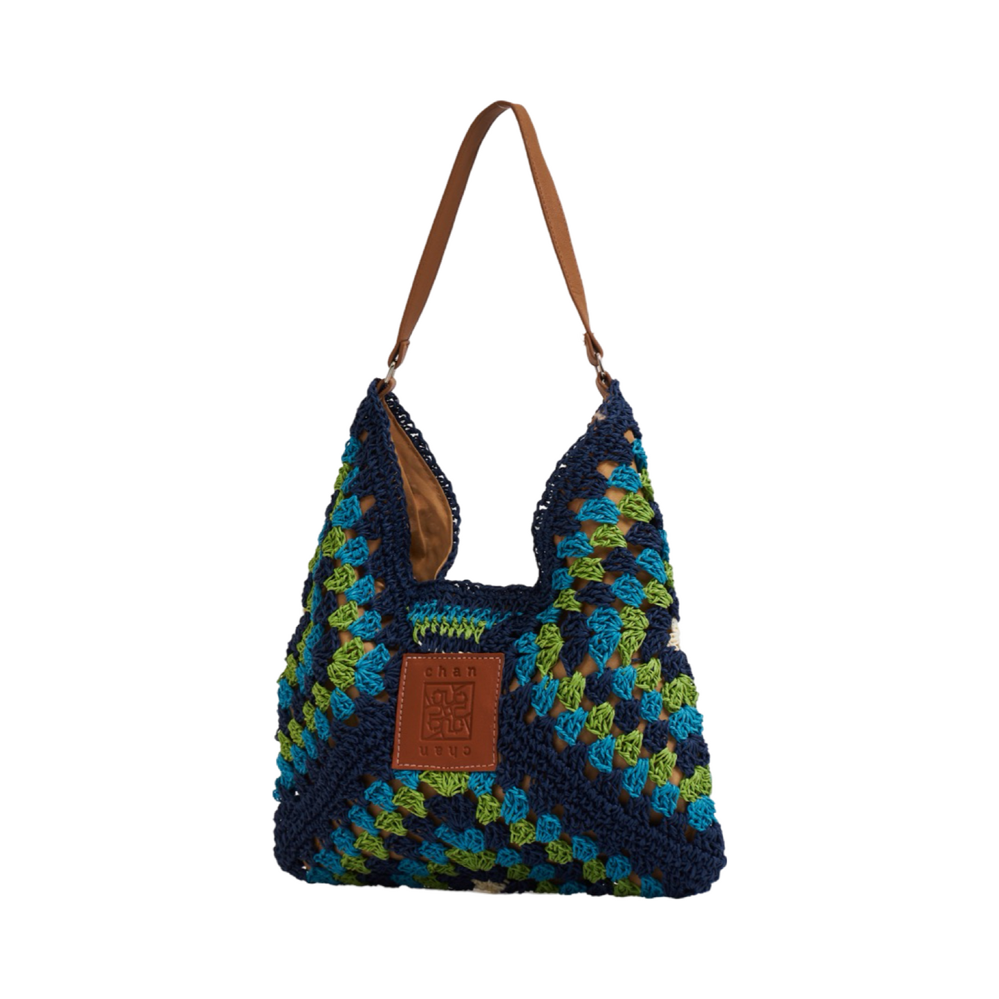 Everyday Earth – Woven Tote Bag – Multicolor Blue