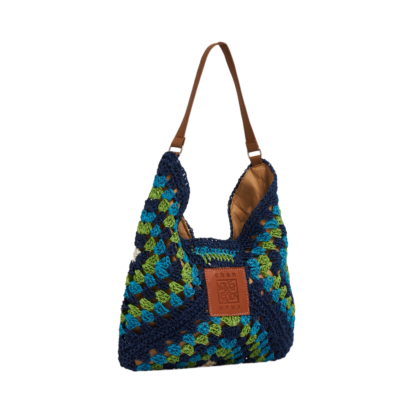 Everyday Earth – Woven Tote Bag – Multicolor Blue
