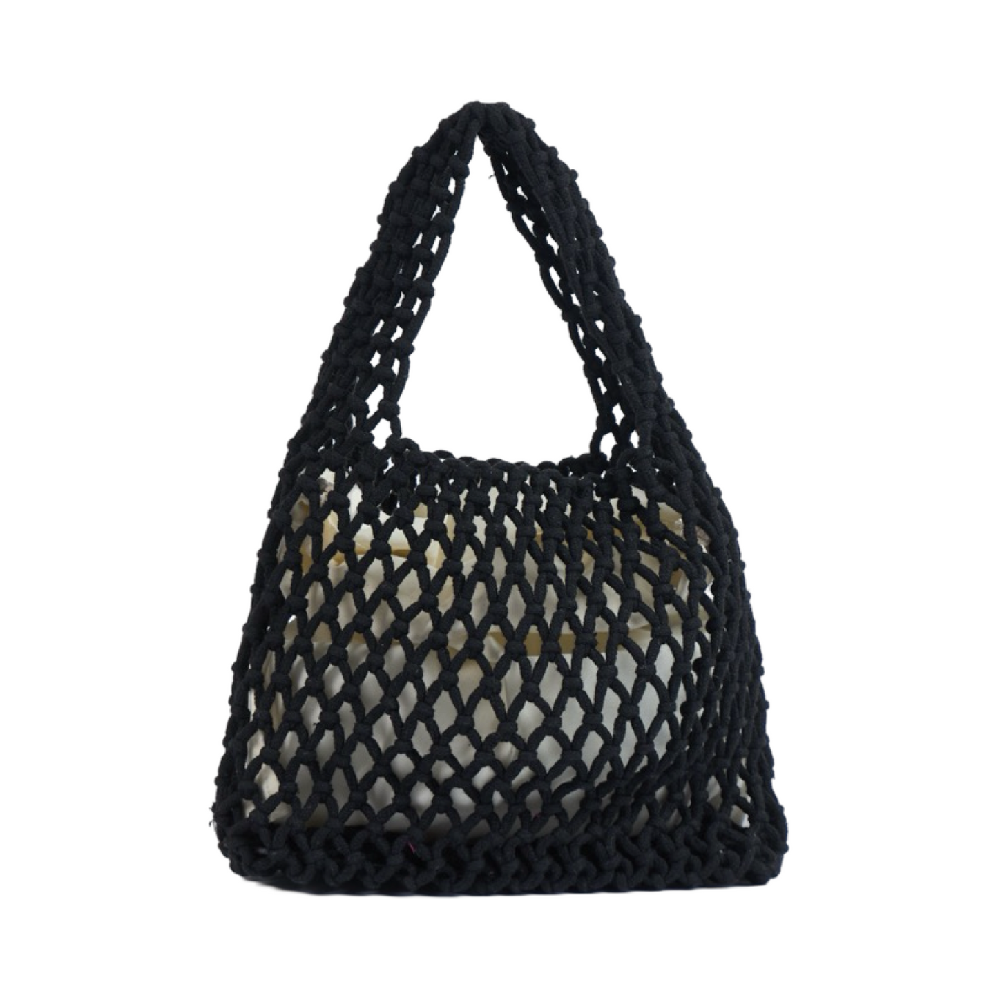 Knitted Mini Bag - Black