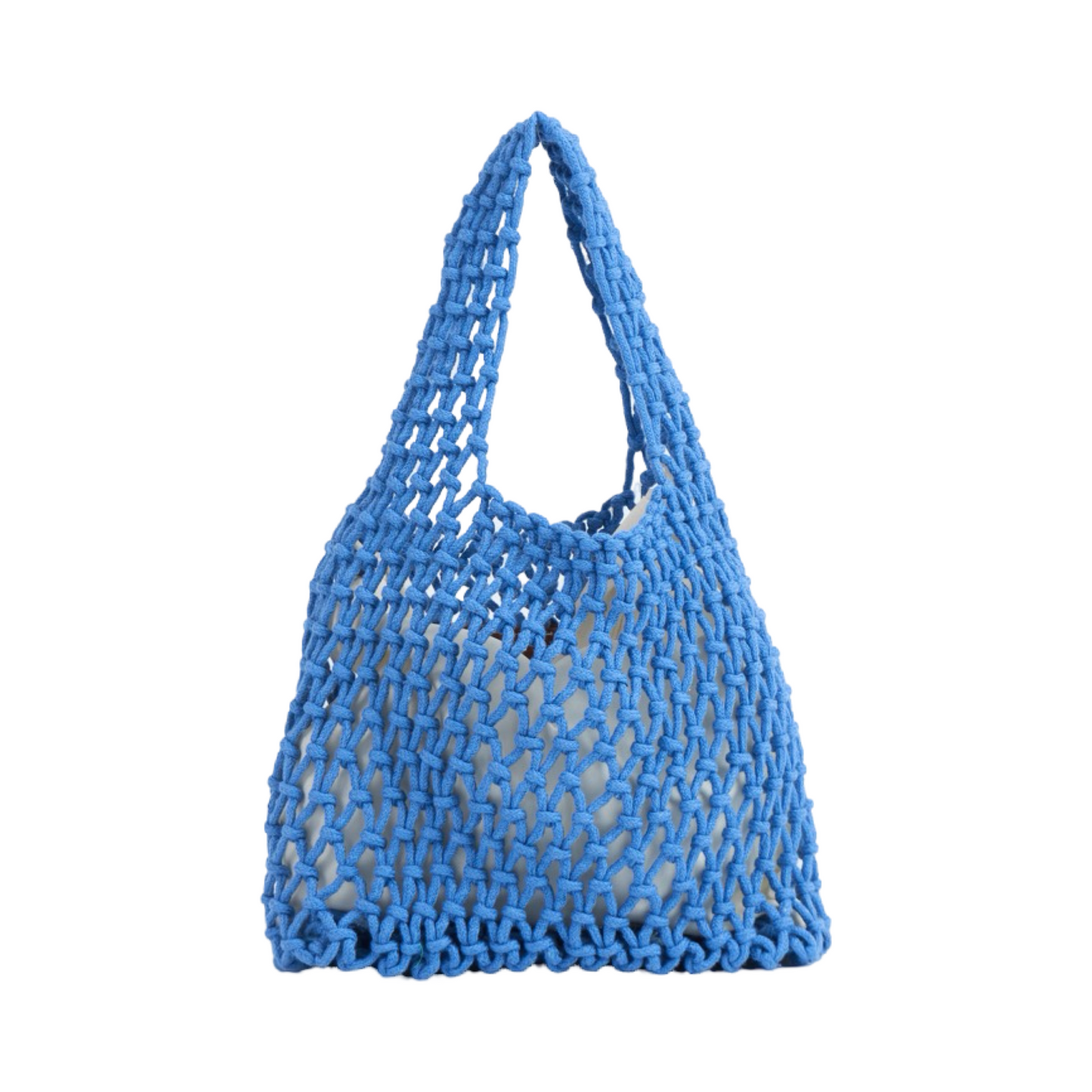 Knitted Mini Bag - Blue