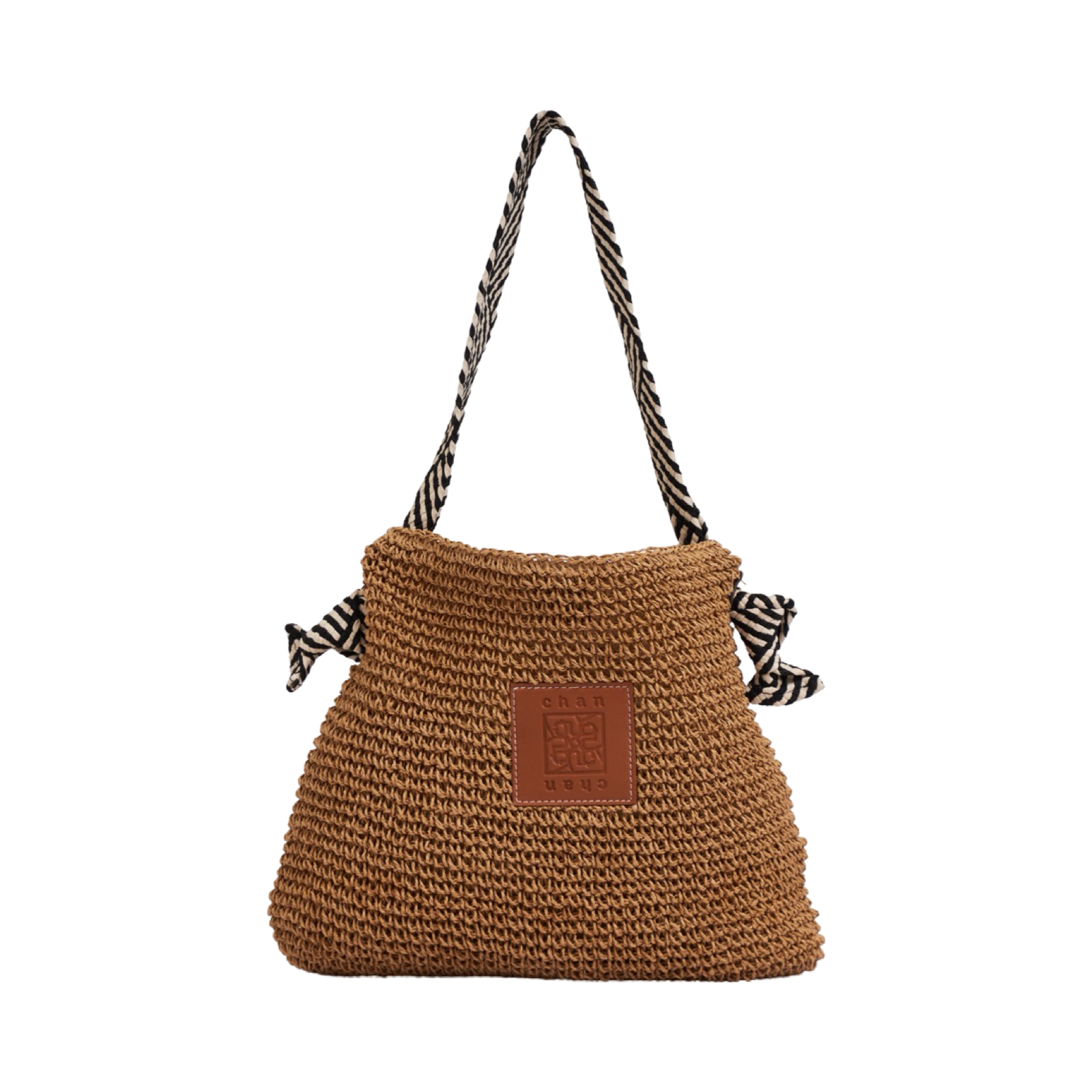 Everyday Earth – Straw Tote Bag – Brown