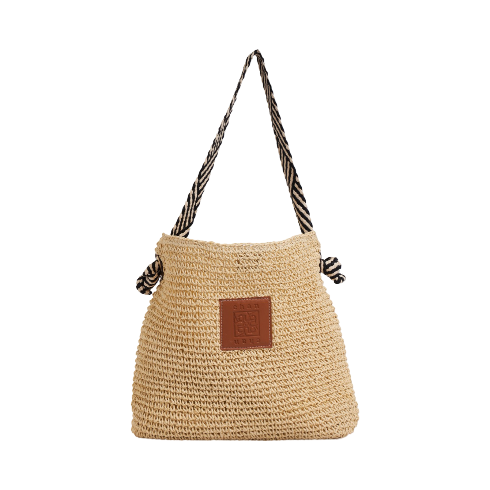 Everyday Earth – Straw Tote Bag – Beige