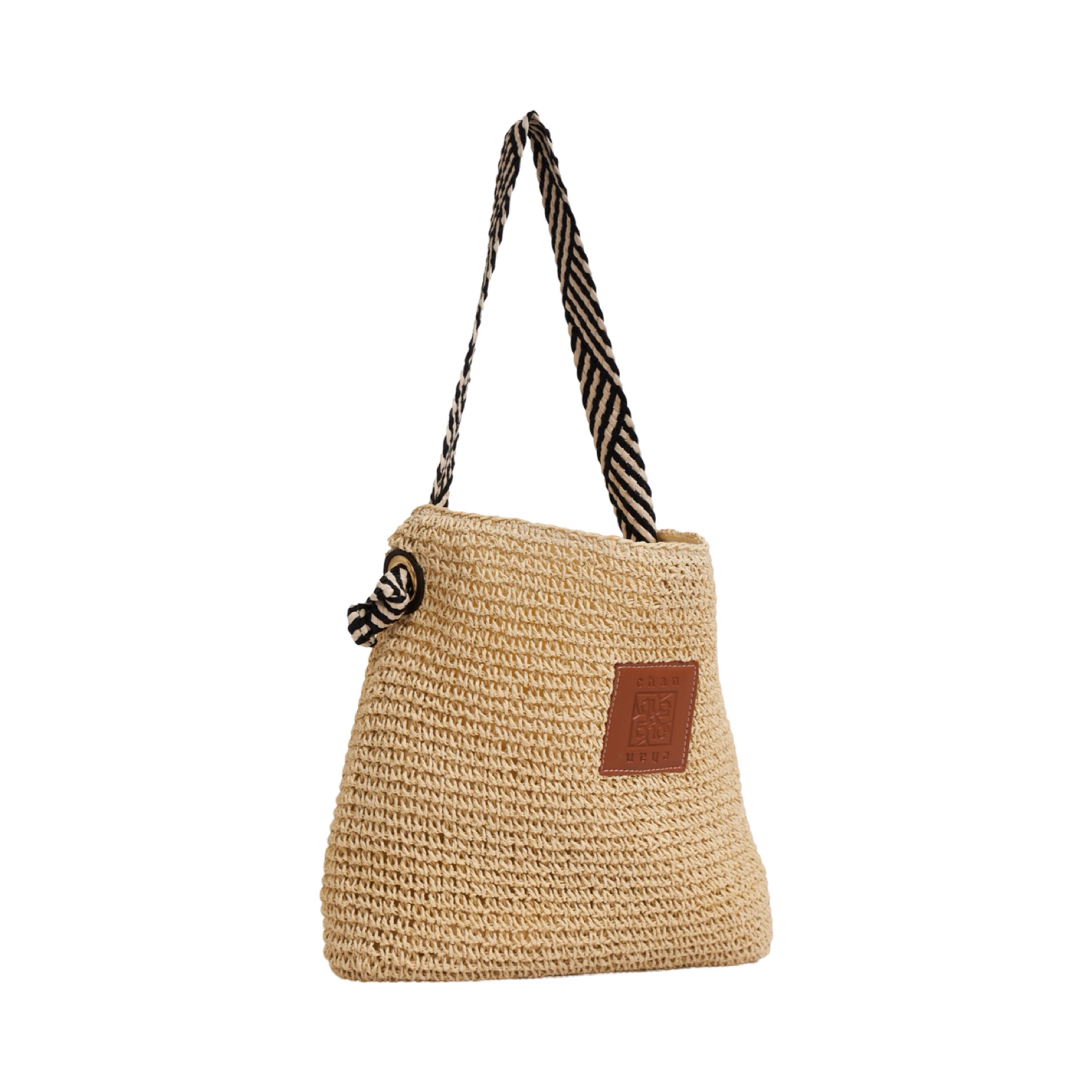 Everyday Earth – Straw Tote Bag – Beige