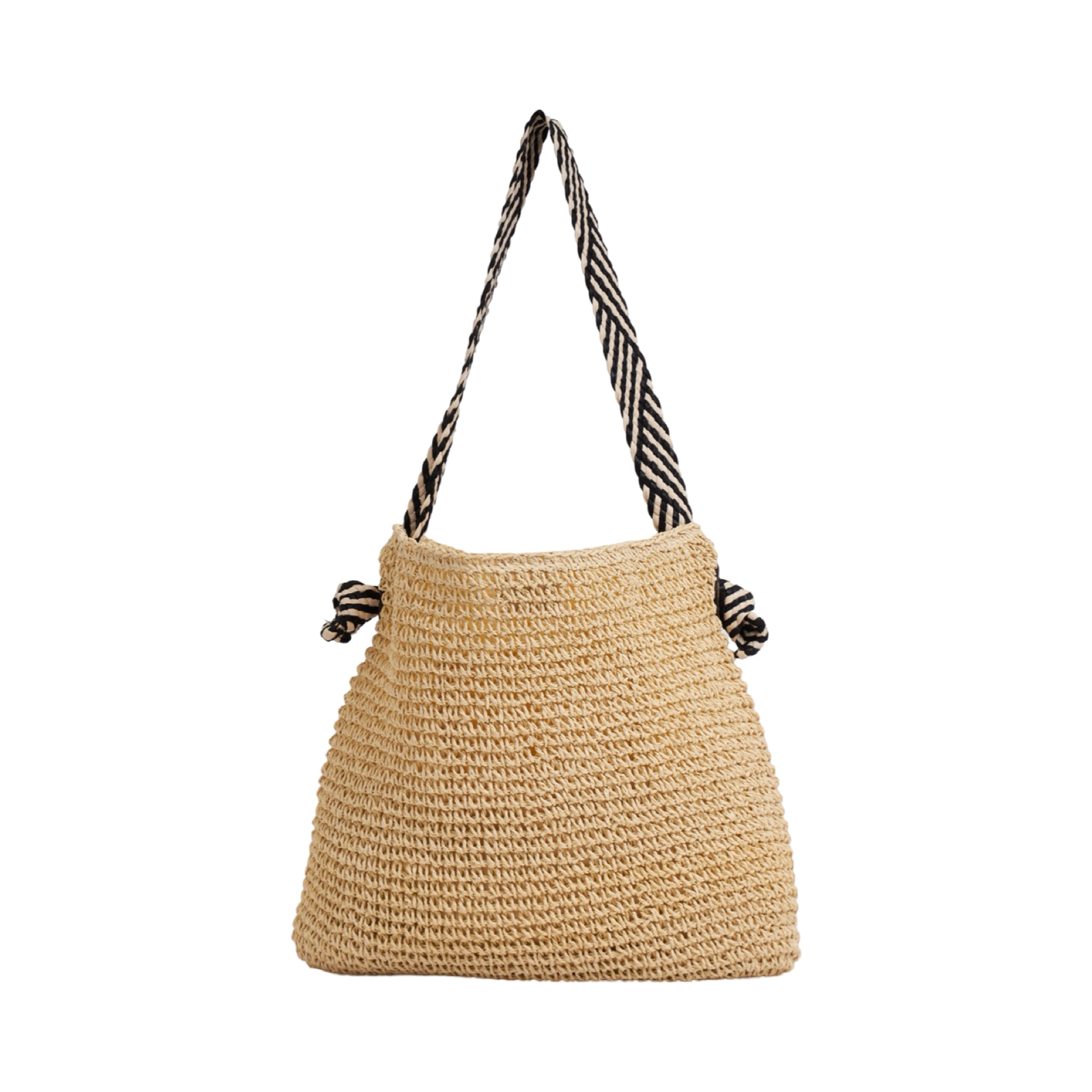 Everyday Earth – Straw Tote Bag – Beige