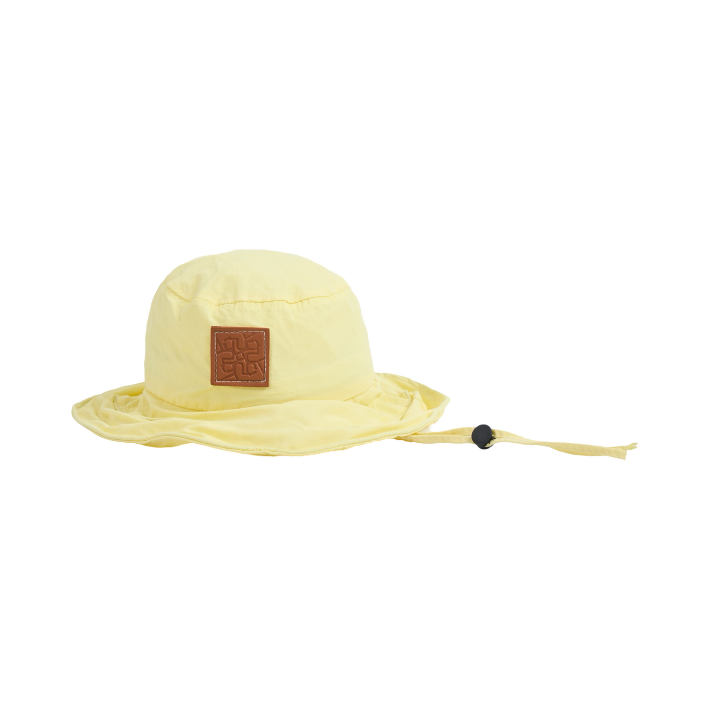 Nylon Bucket Hat - Yellow