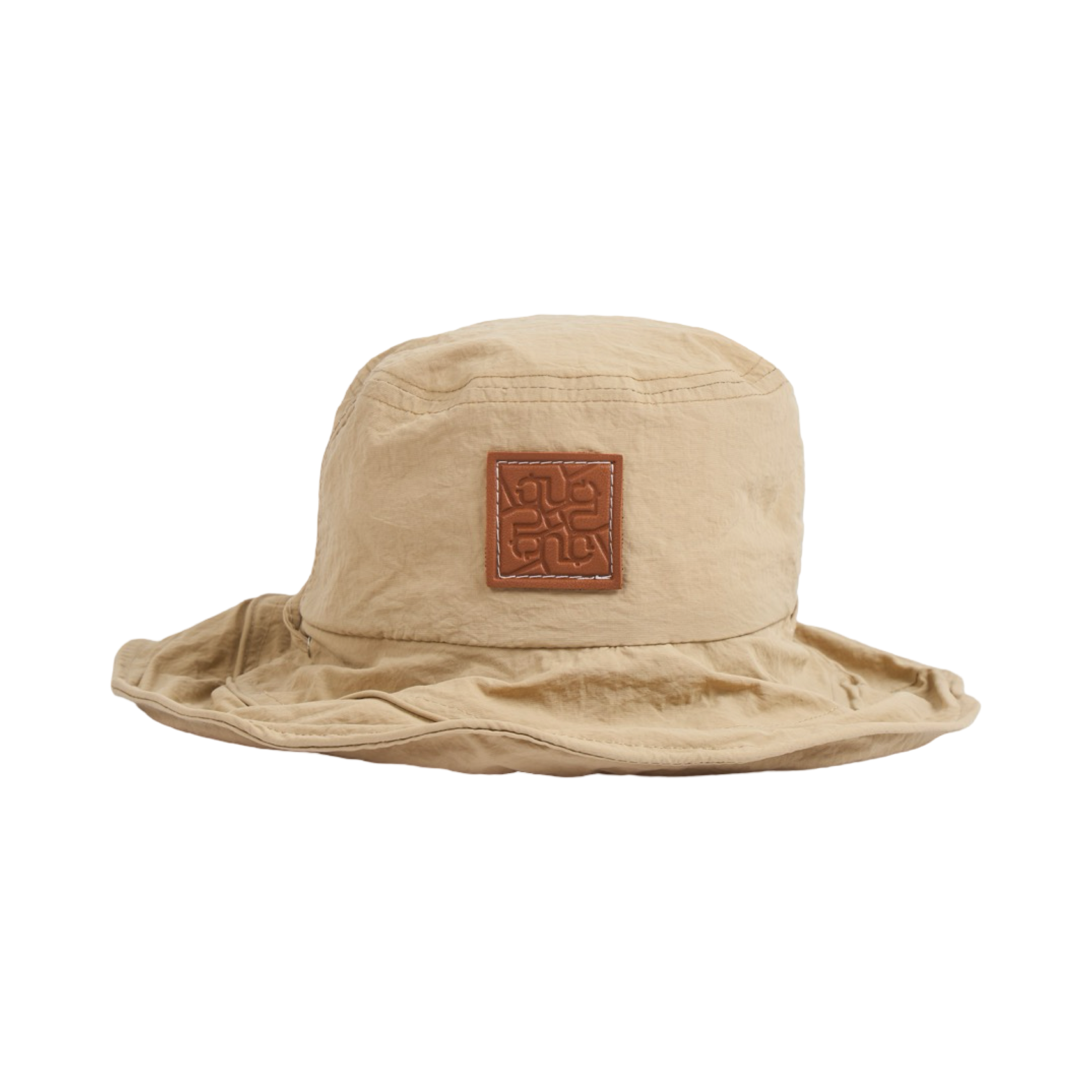 Nylon Bucket Hat - Khaki