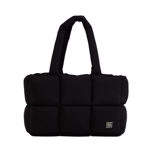 Fluffy Tote Bag - Black