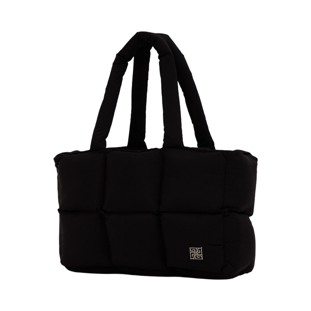 Fluffy Tote Bag XL - Black