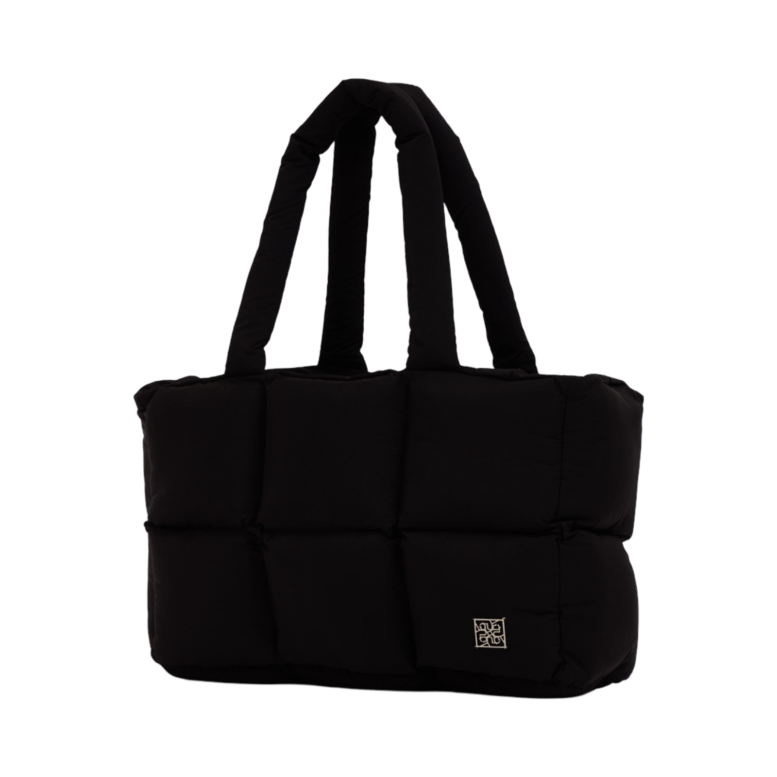 Fluffy Tote Bag XL - Black