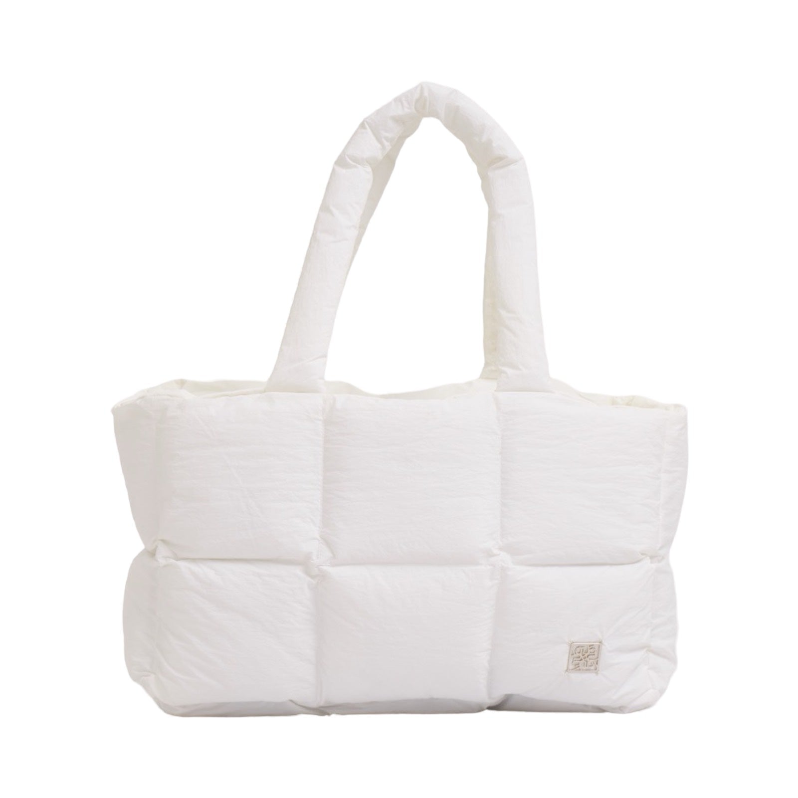 Fluffy Tote Bag XL - White