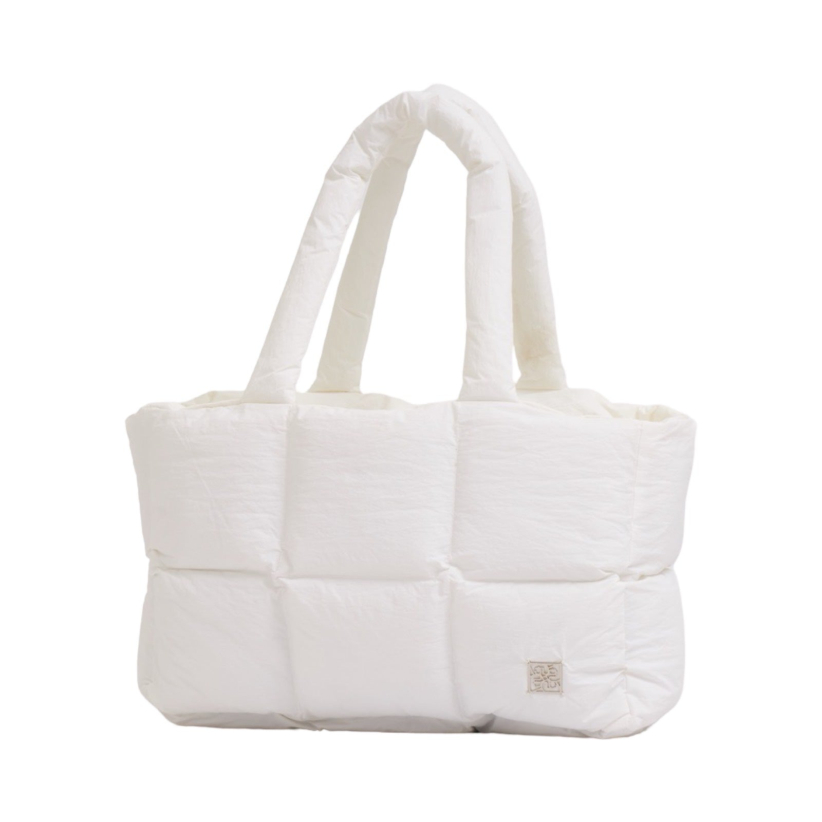 Fluffy Tote Bag XL - White