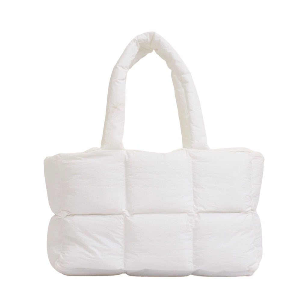 Fluffy Tote Bag XL - White