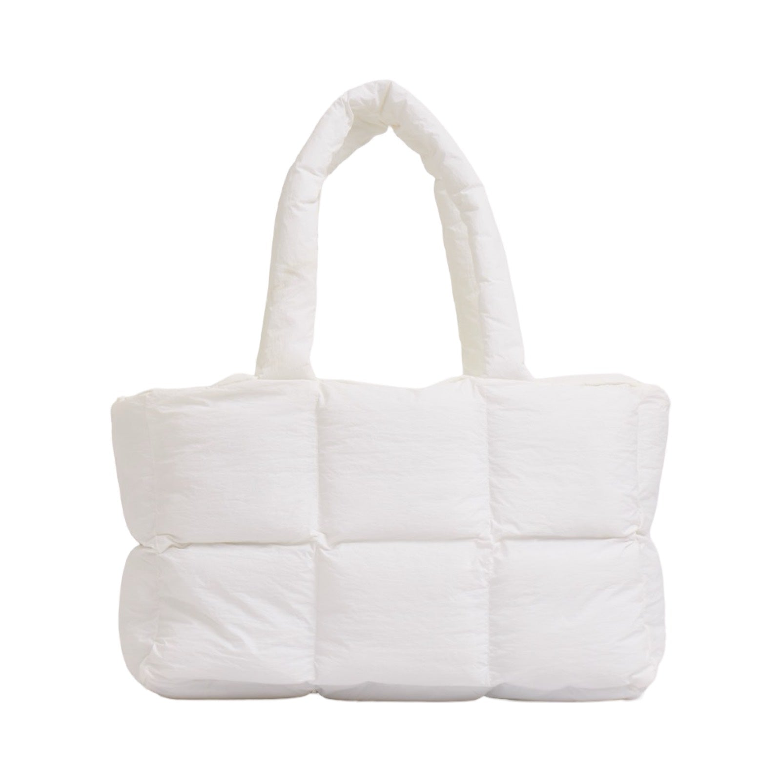 Fluffy Tote Bag XL - White