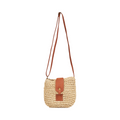 Everyday Earth – Straw Crossbody Bag – Beige