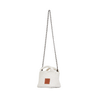Signature Weave – Crossbody Bag – Clear White