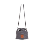 Signature Weave – Crossbody Bag – Grey
