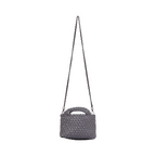 Signature Weave – Crossbody Bag – Grey