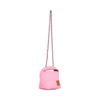 Signature Weave – Crossbody Bag – Flamingo Pink