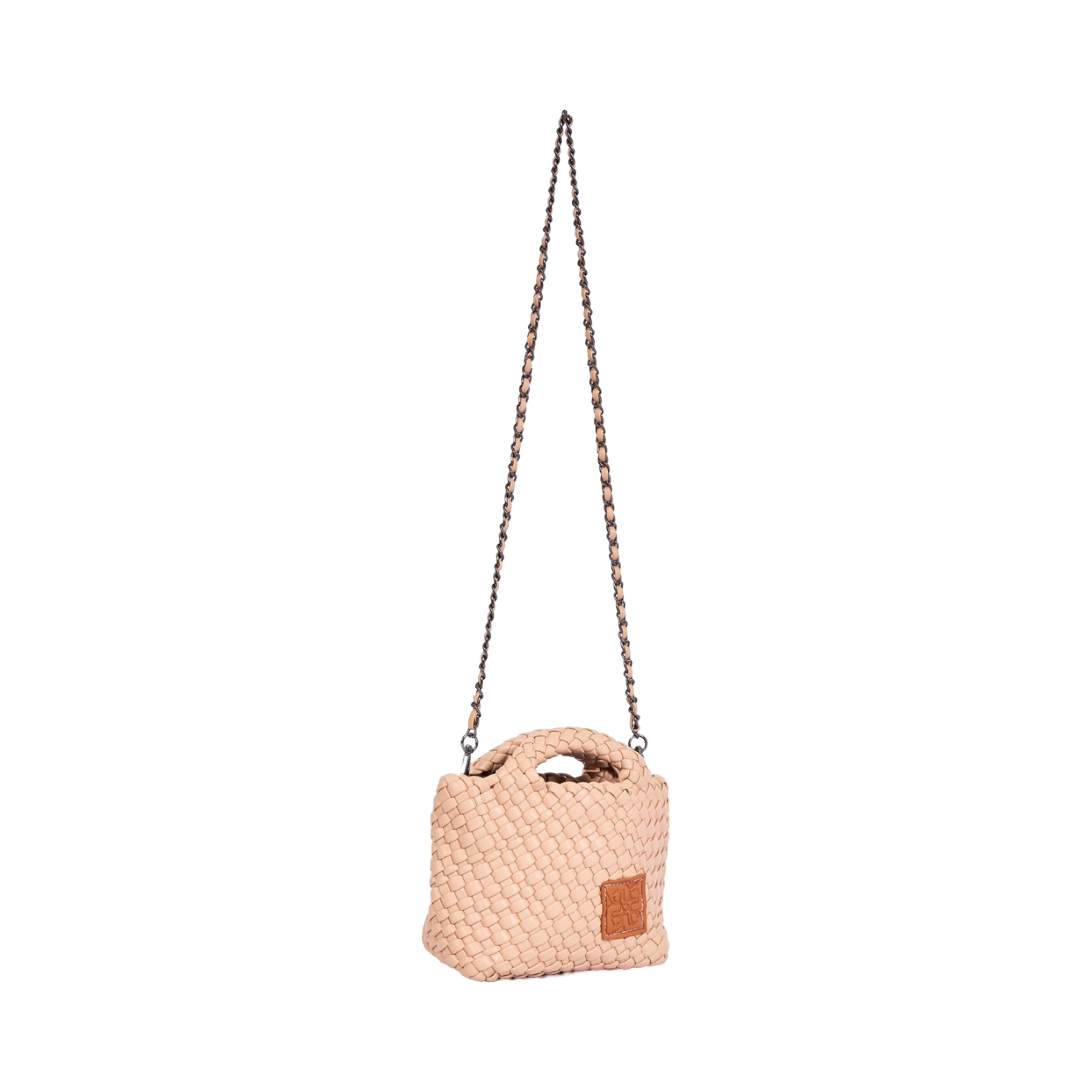 Woven Crossbody Bag - Khaki