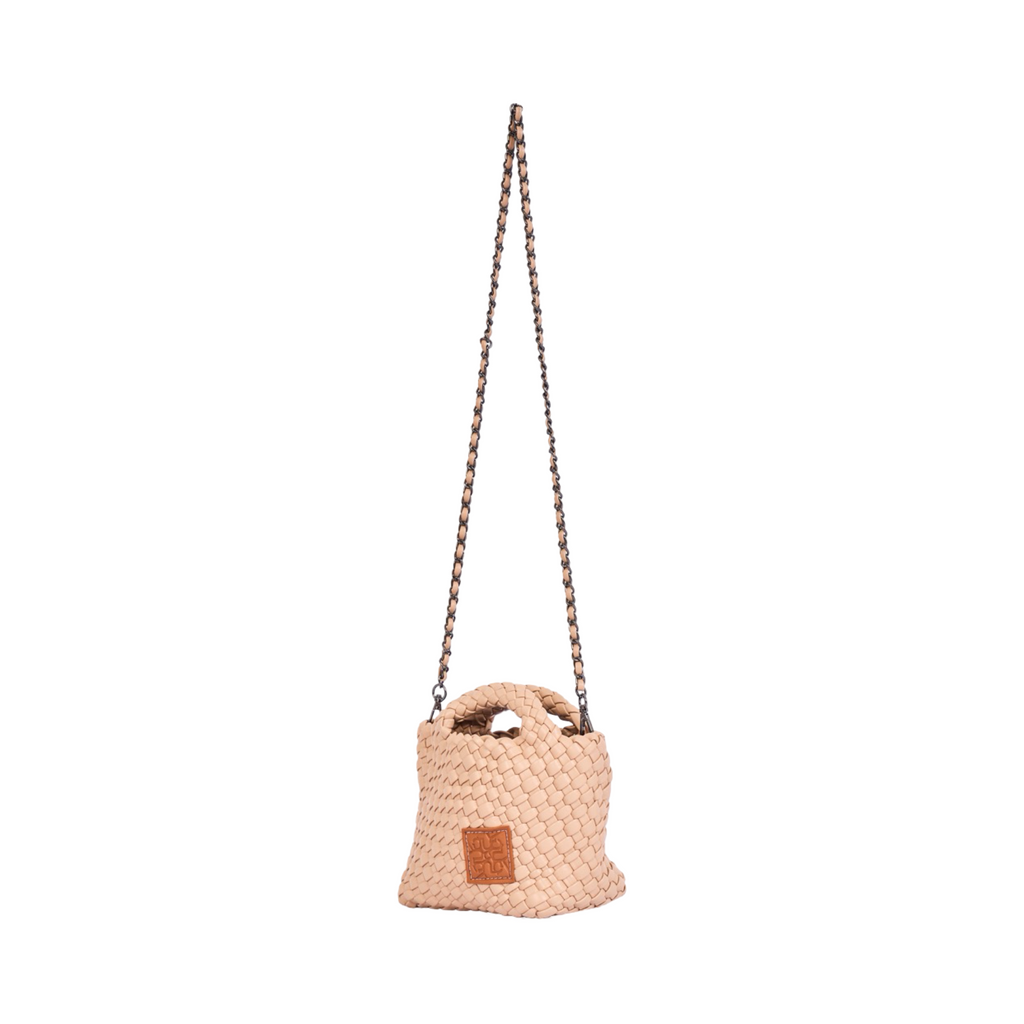 Woven Crossbody Bag - Khaki