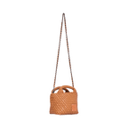 Signature Weave – Crossbody Bag – Brown