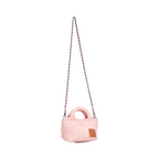 Signature Weave – Crossbody Bag S – Baby Pink