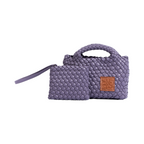 Signature Weave – Crossbody Bag S – Mauve