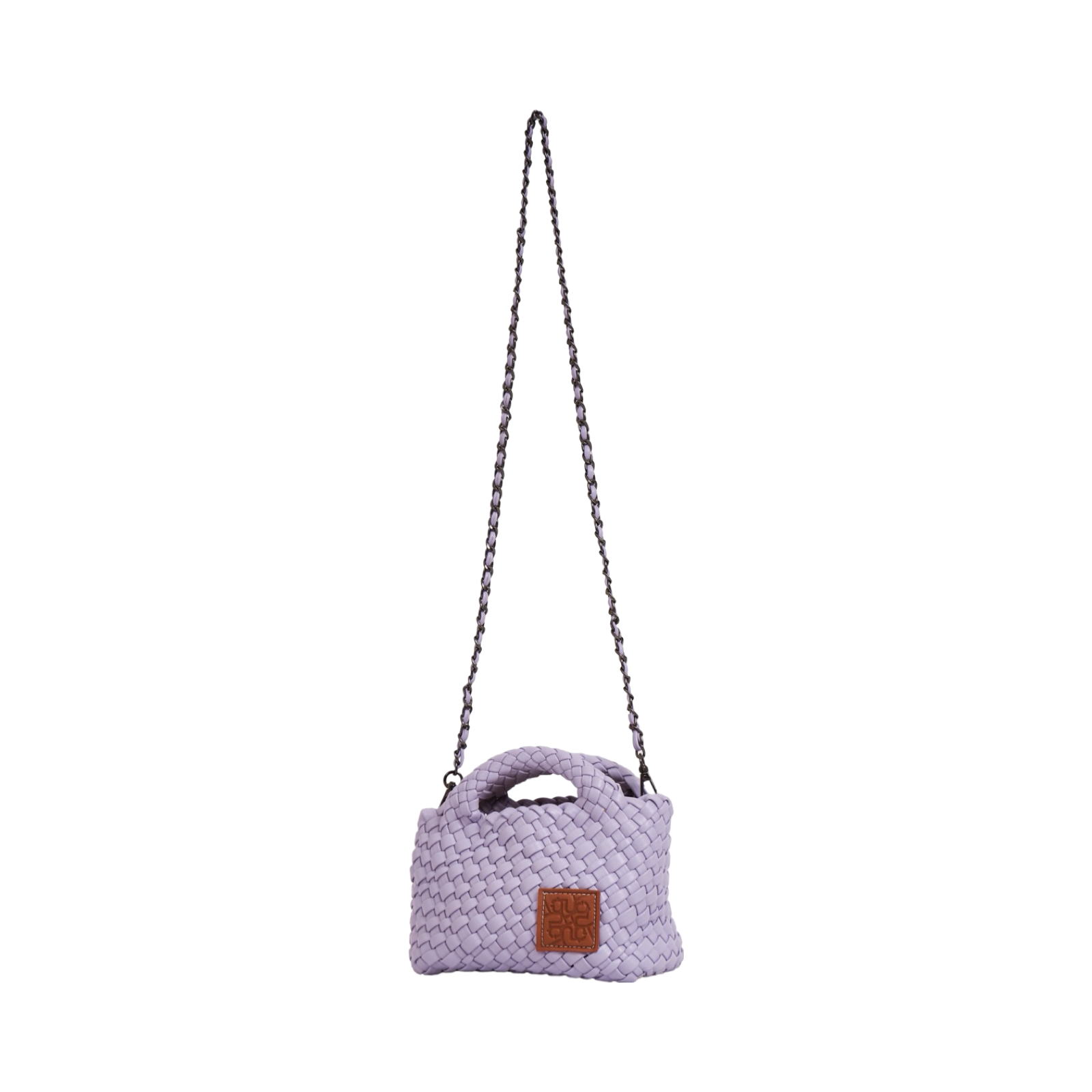 Woven Crossbody Bag S - Purple