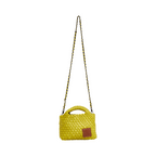 Signature Weave – Crossbody Bag S – Lemon
