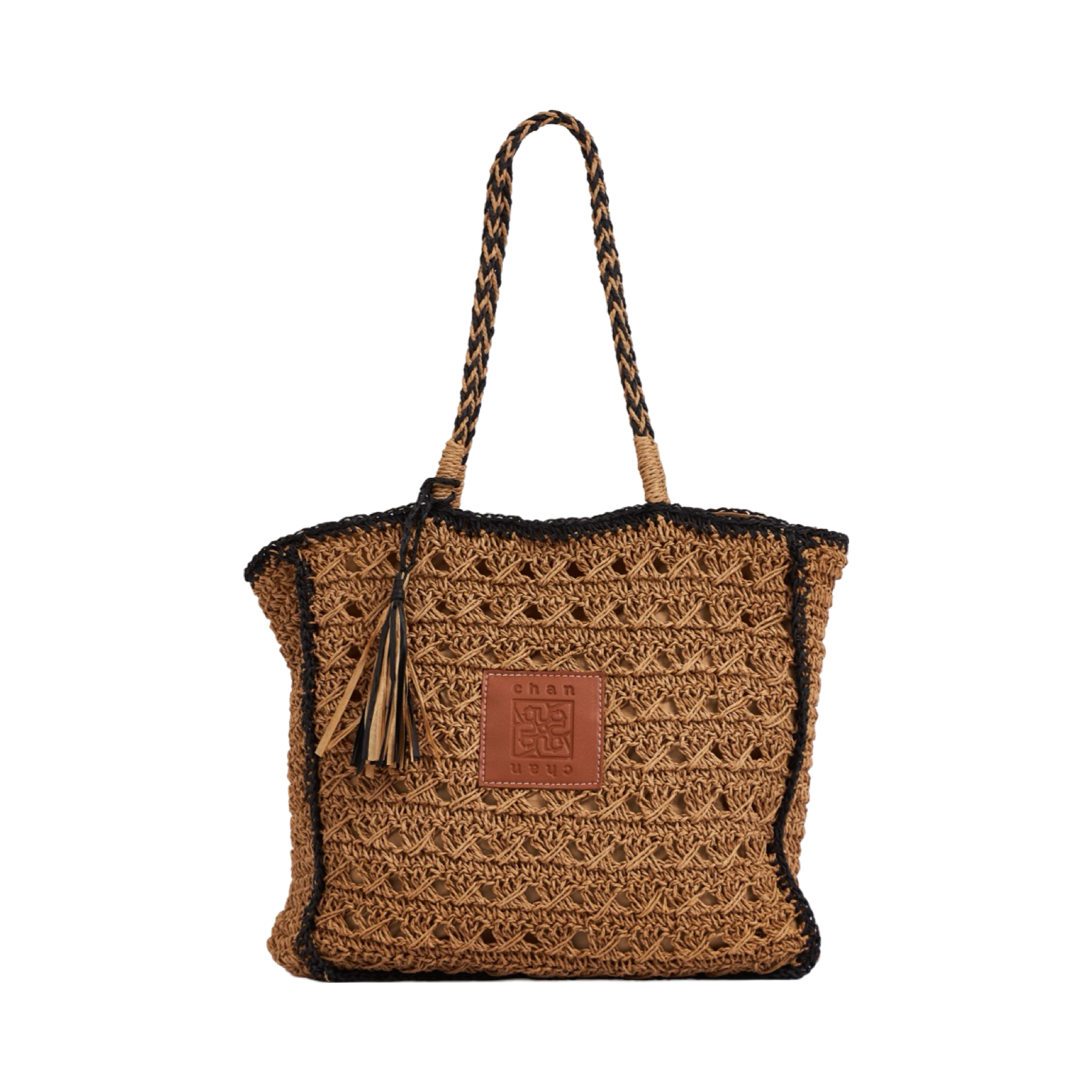 Square Tote Bag - Brown