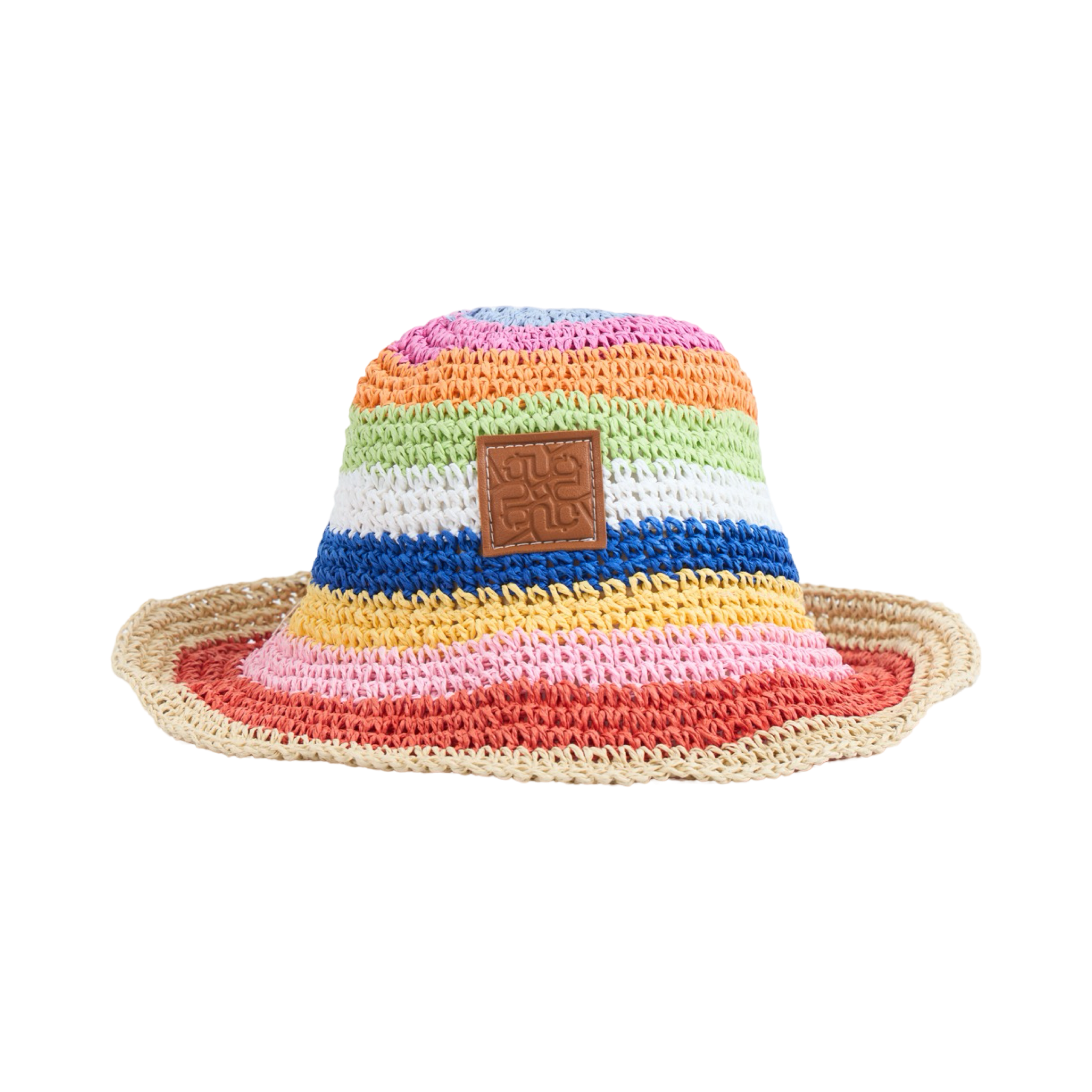 Colorful Crochet Bucket Hat
