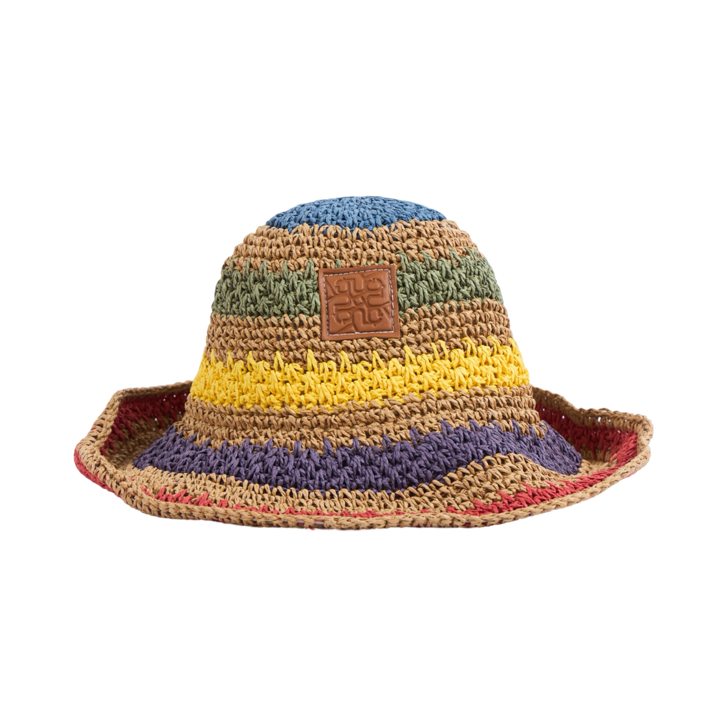 Colorful Crochet Bucket Hat