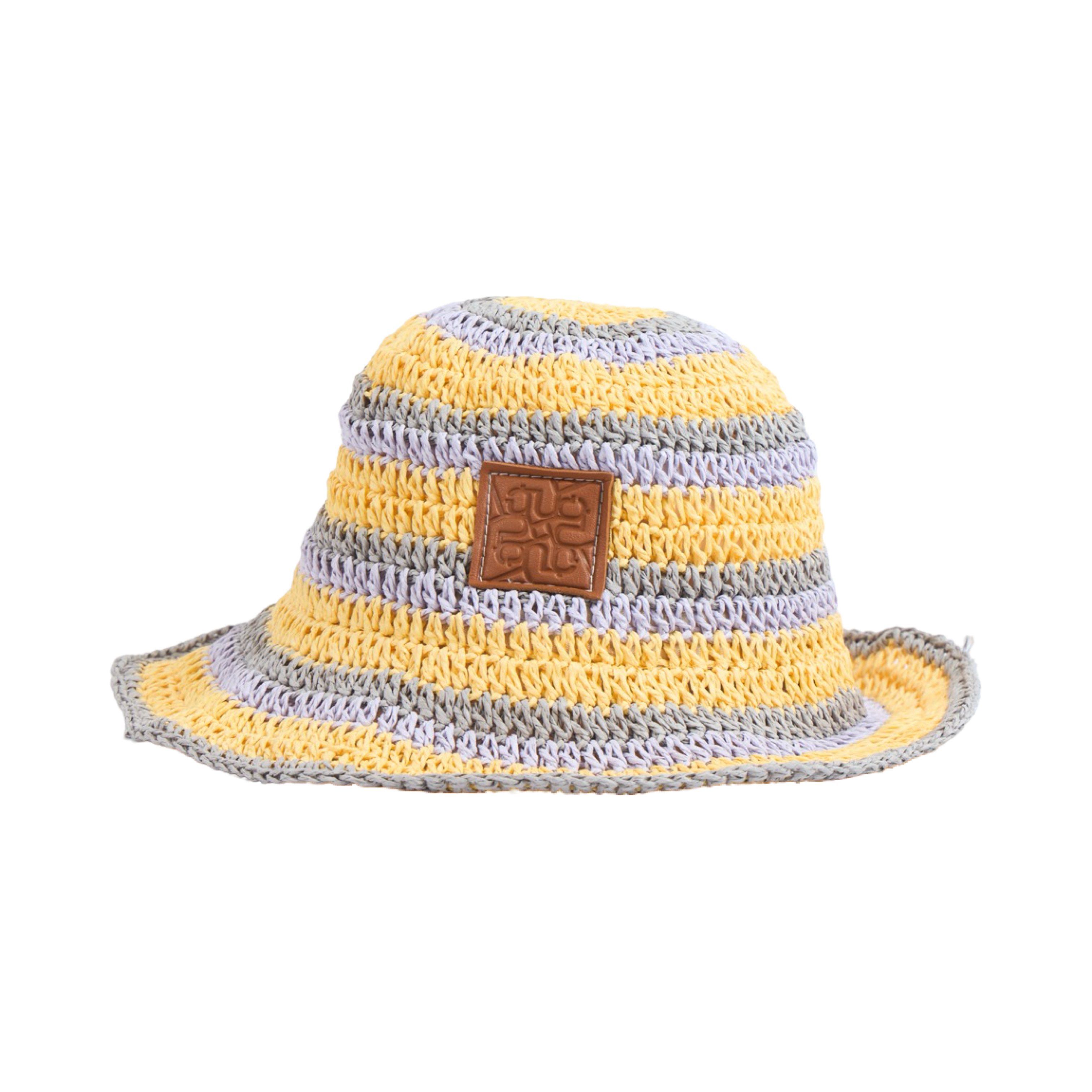 Colorful Crochet Bucket Hat