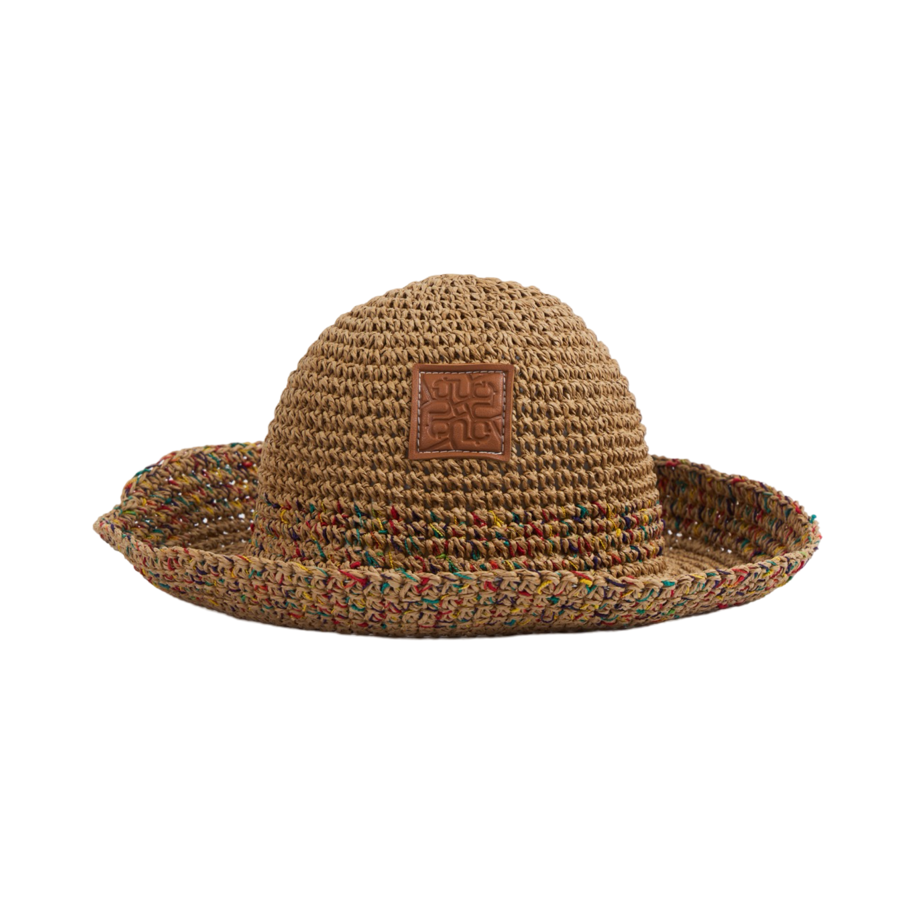 Crochet Bucket Hat - Brown