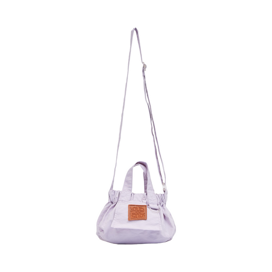 Nylon Mini Crossbody Bag - Purple