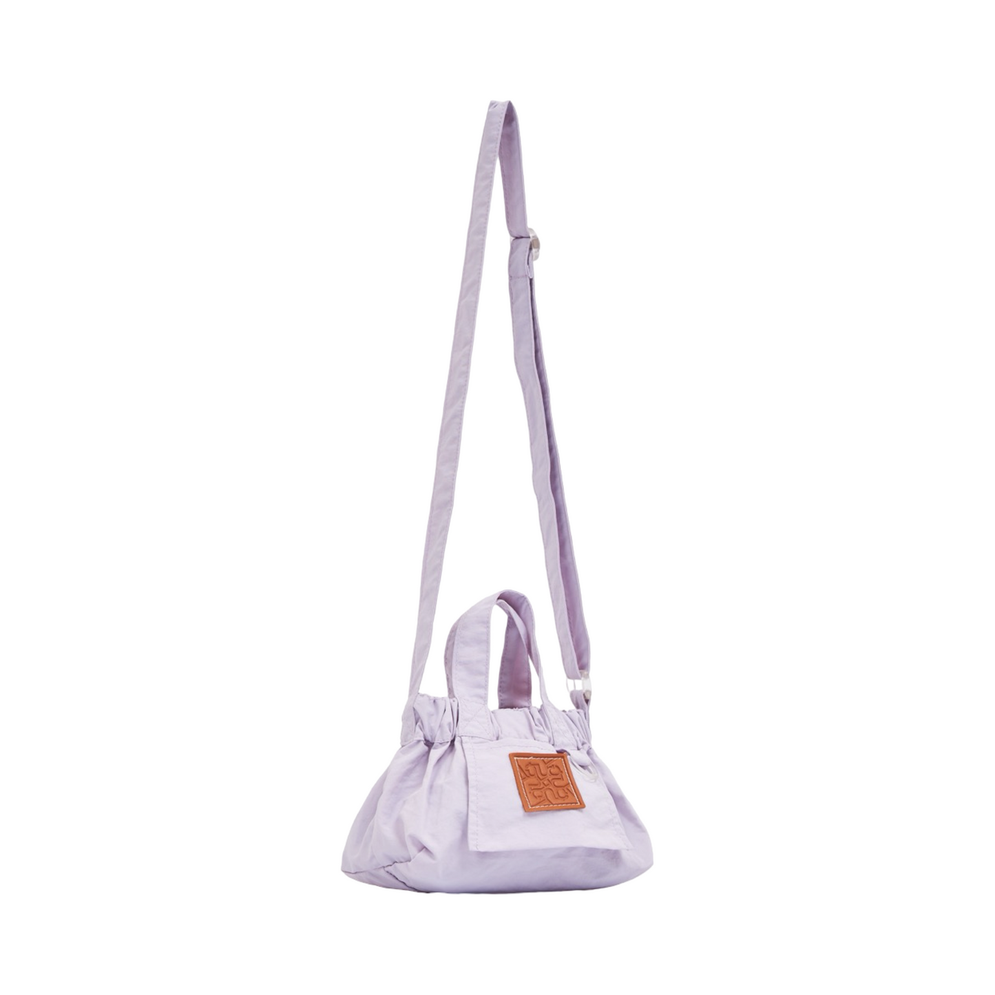 Nylon Mini Crossbody Bag - Purple