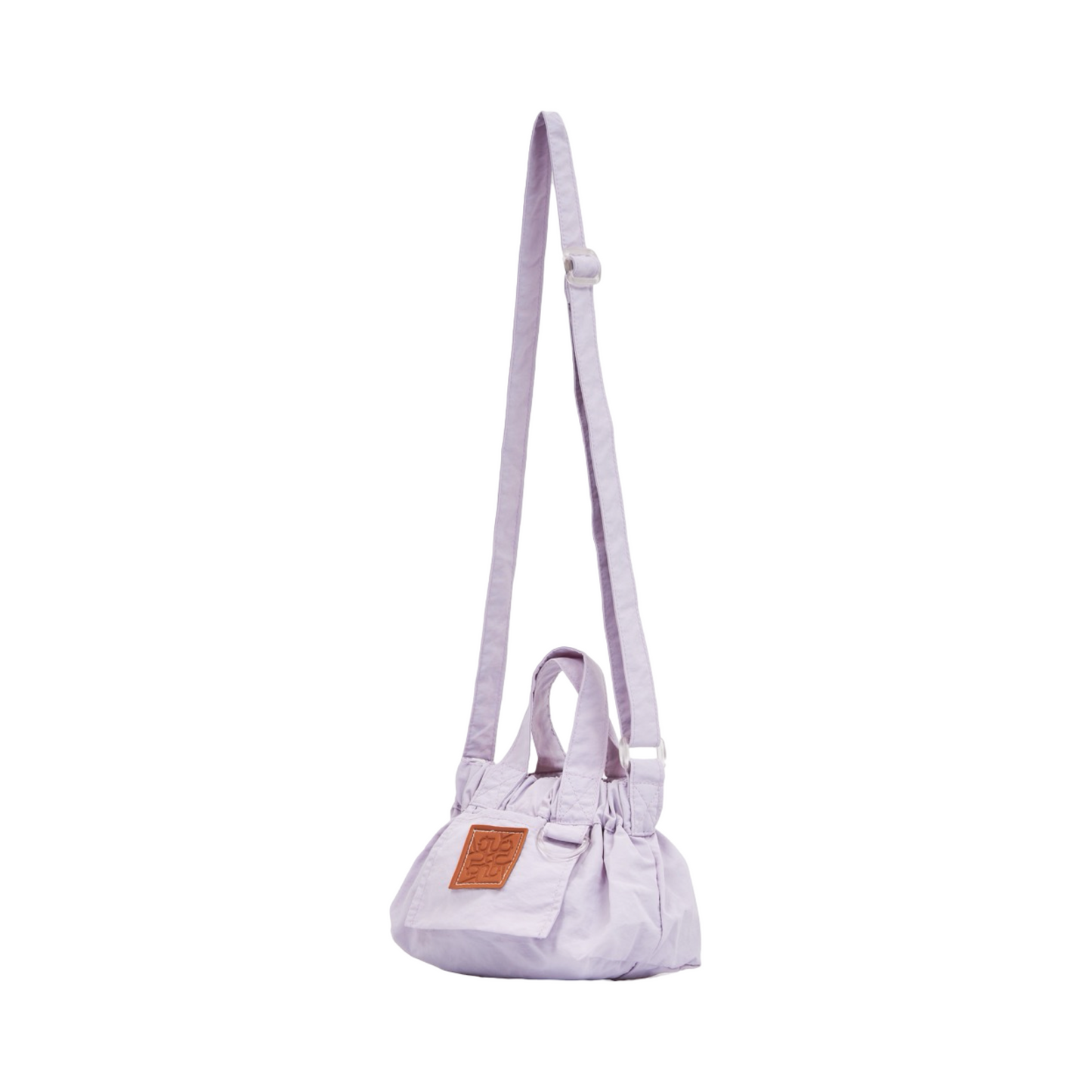 Nylon Mini Crossbody Bag - Purple