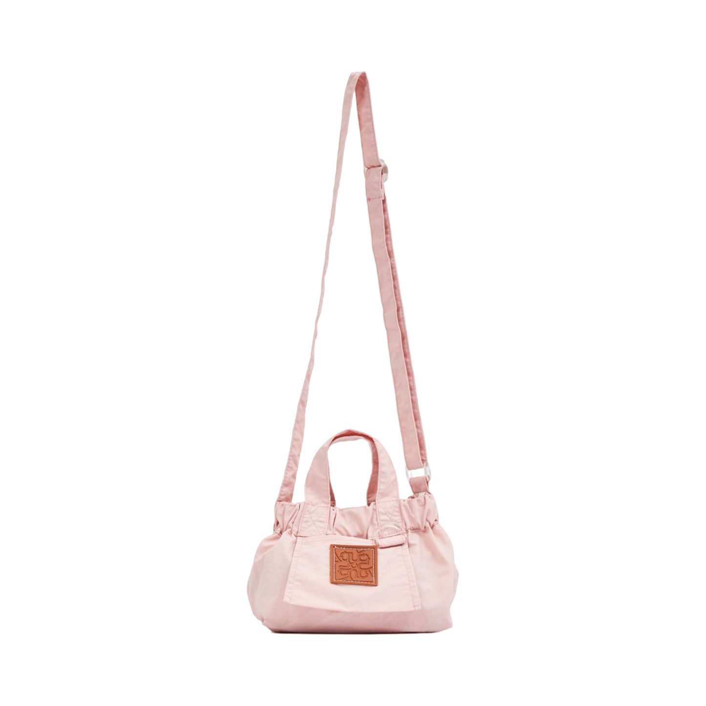 Nylon Mini Crossbody Bag - Pink