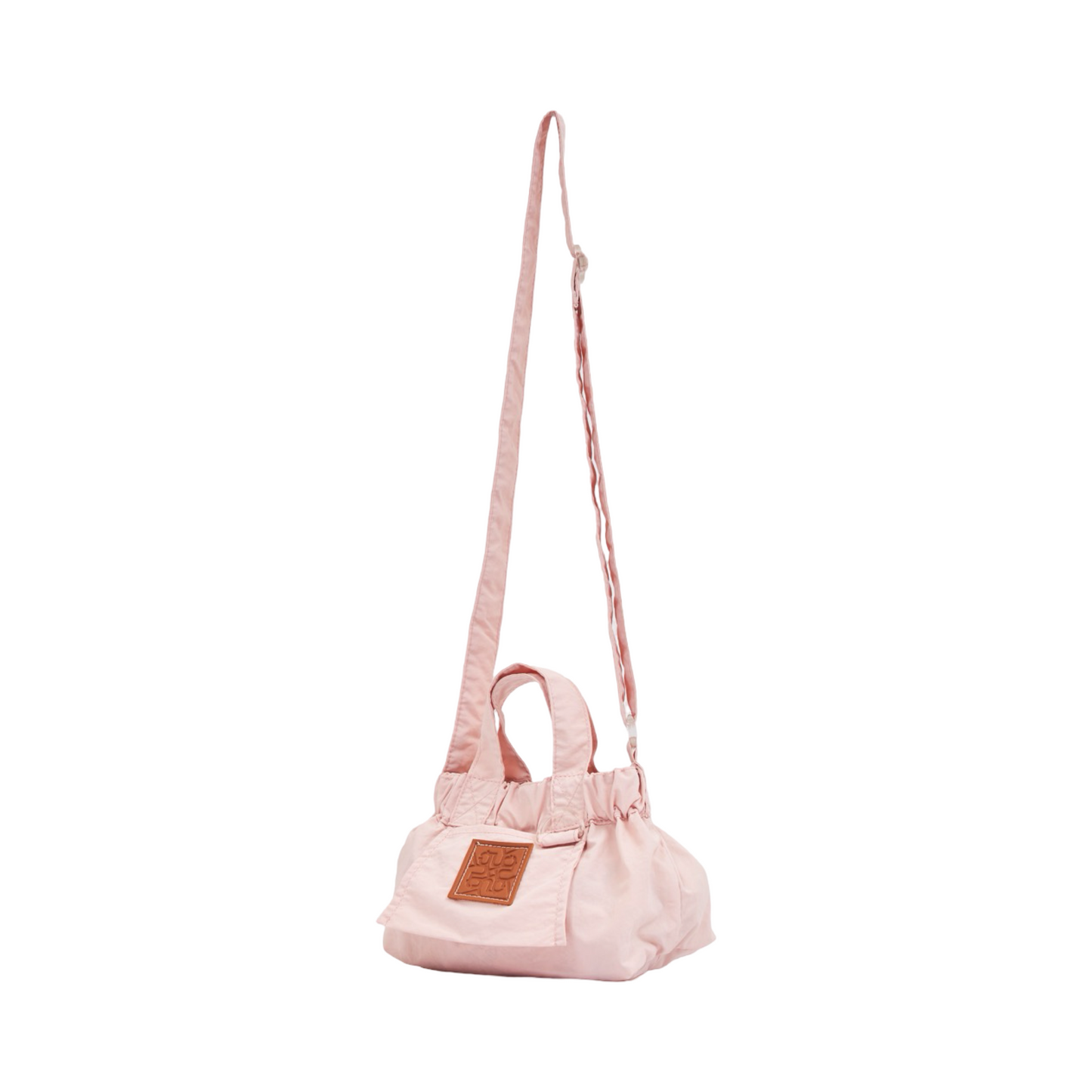 Nylon Mini Crossbody Bag - Pink