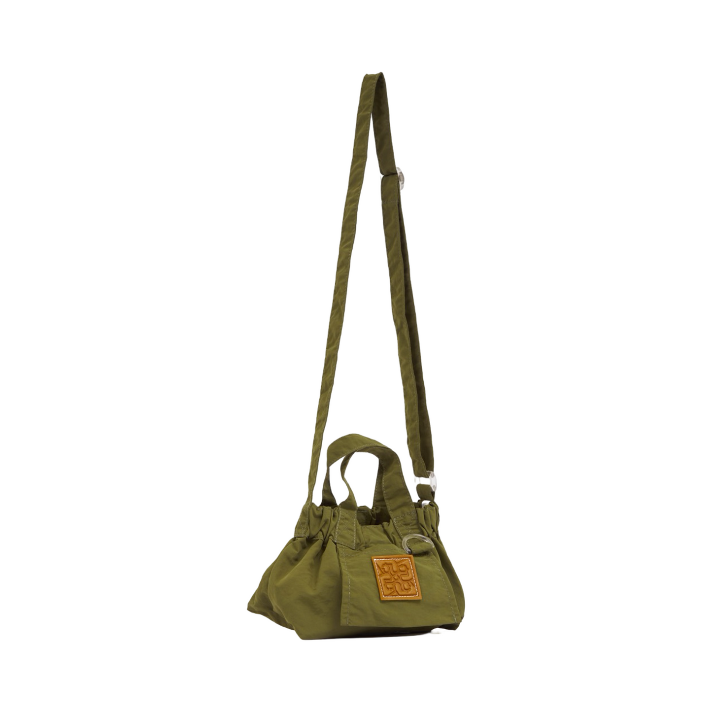 Nylon Mini Crossbody Bag - Olive