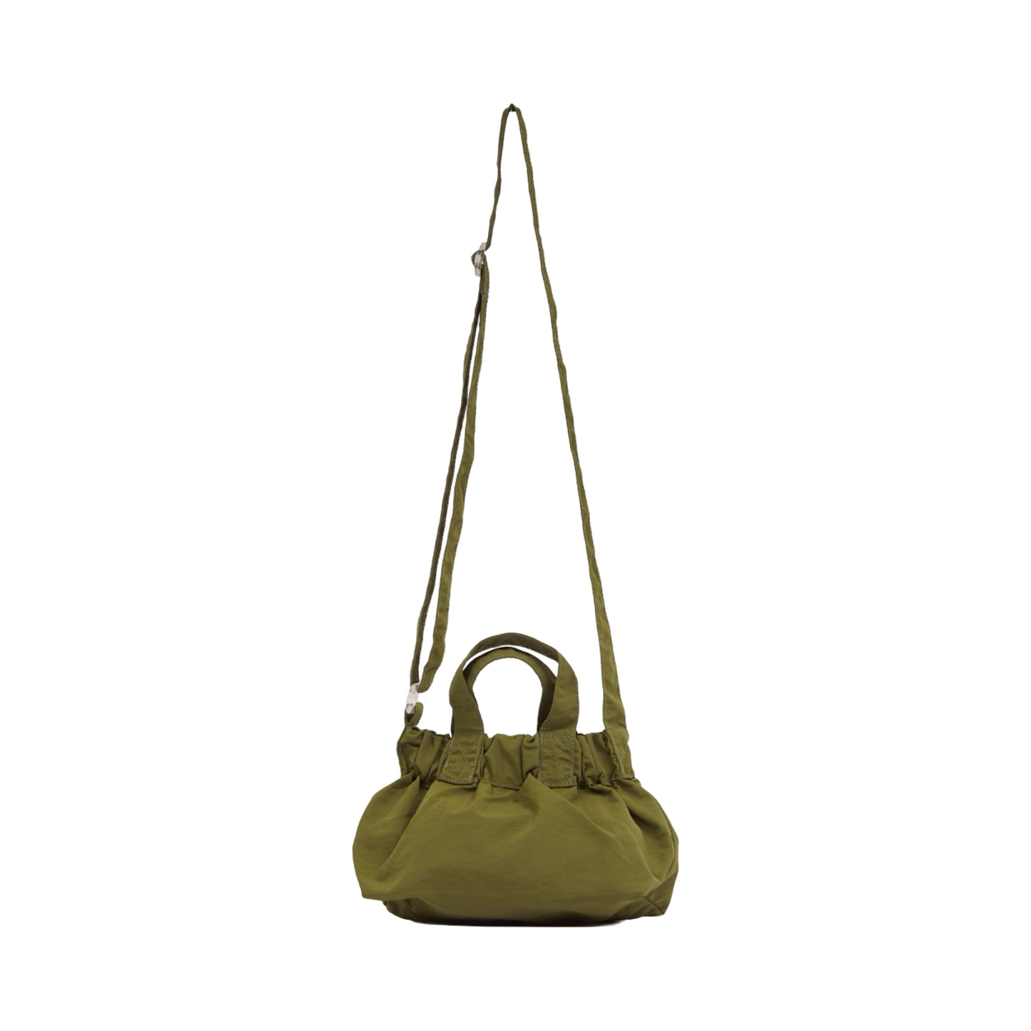 Nylon Mini Crossbody Bag - Olive