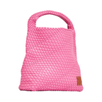 Signature Weave – Hobo  L – Hot Pink