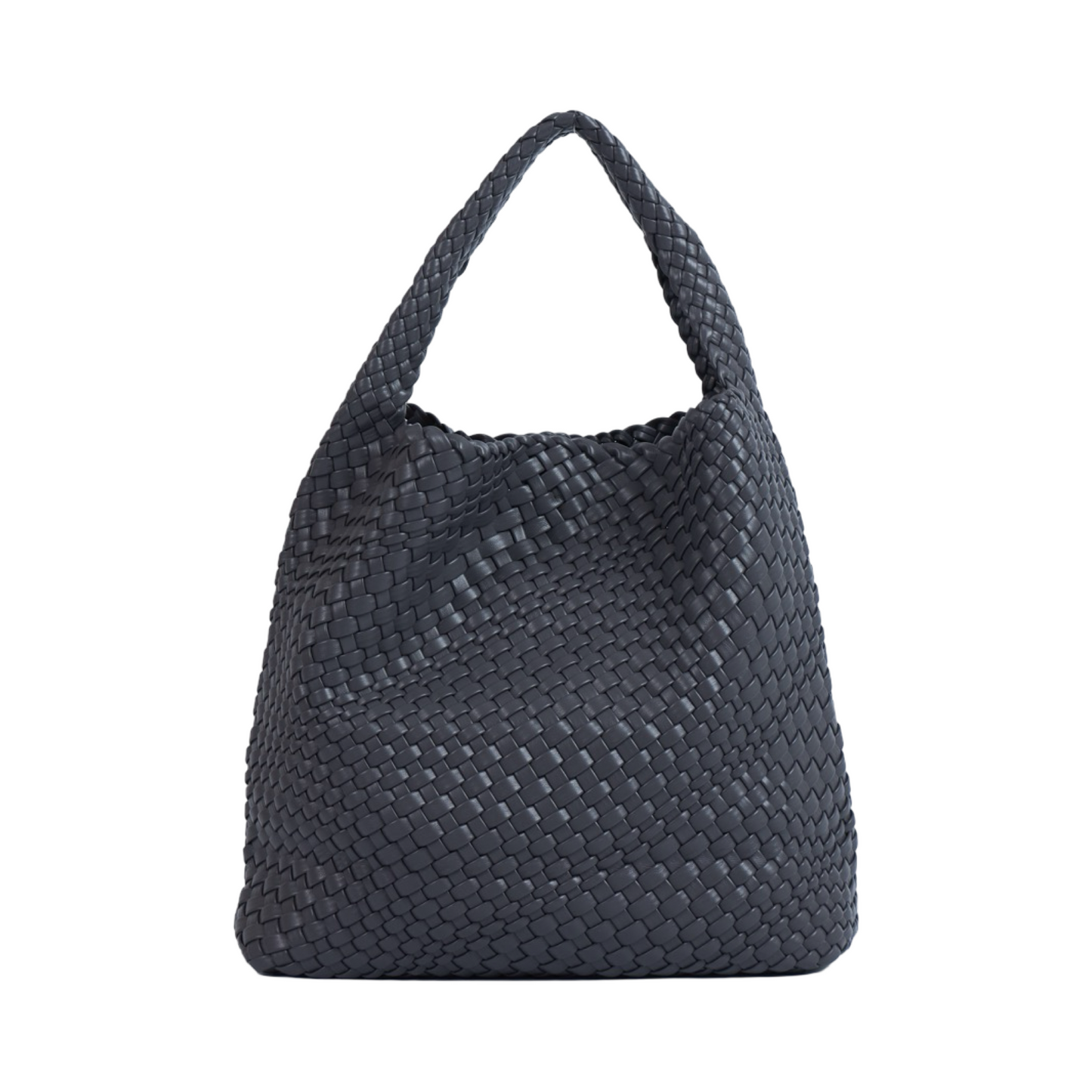 Woven Tote Bag L - Dark Grey