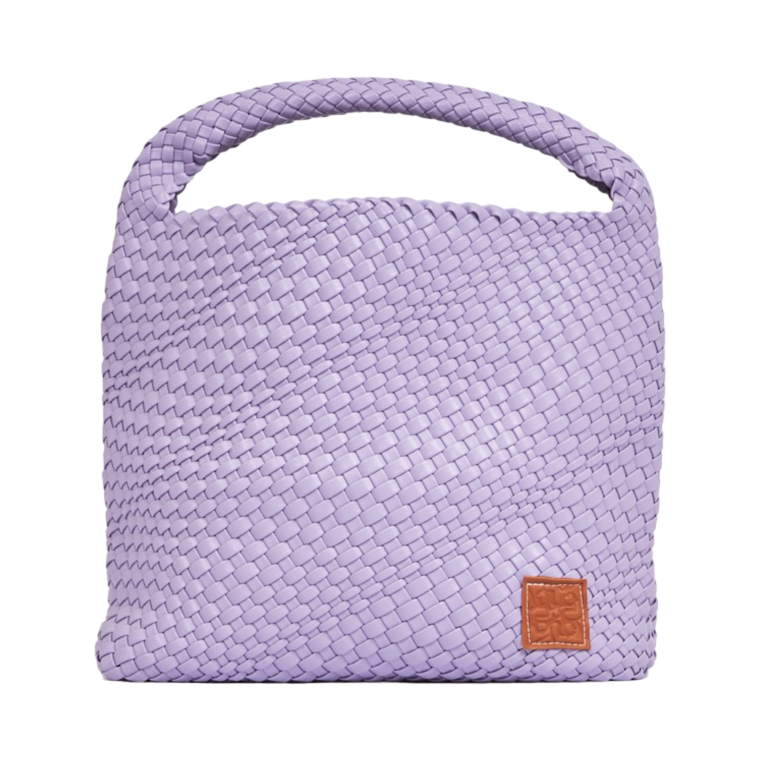 Woven Tote Bag L - Lavender