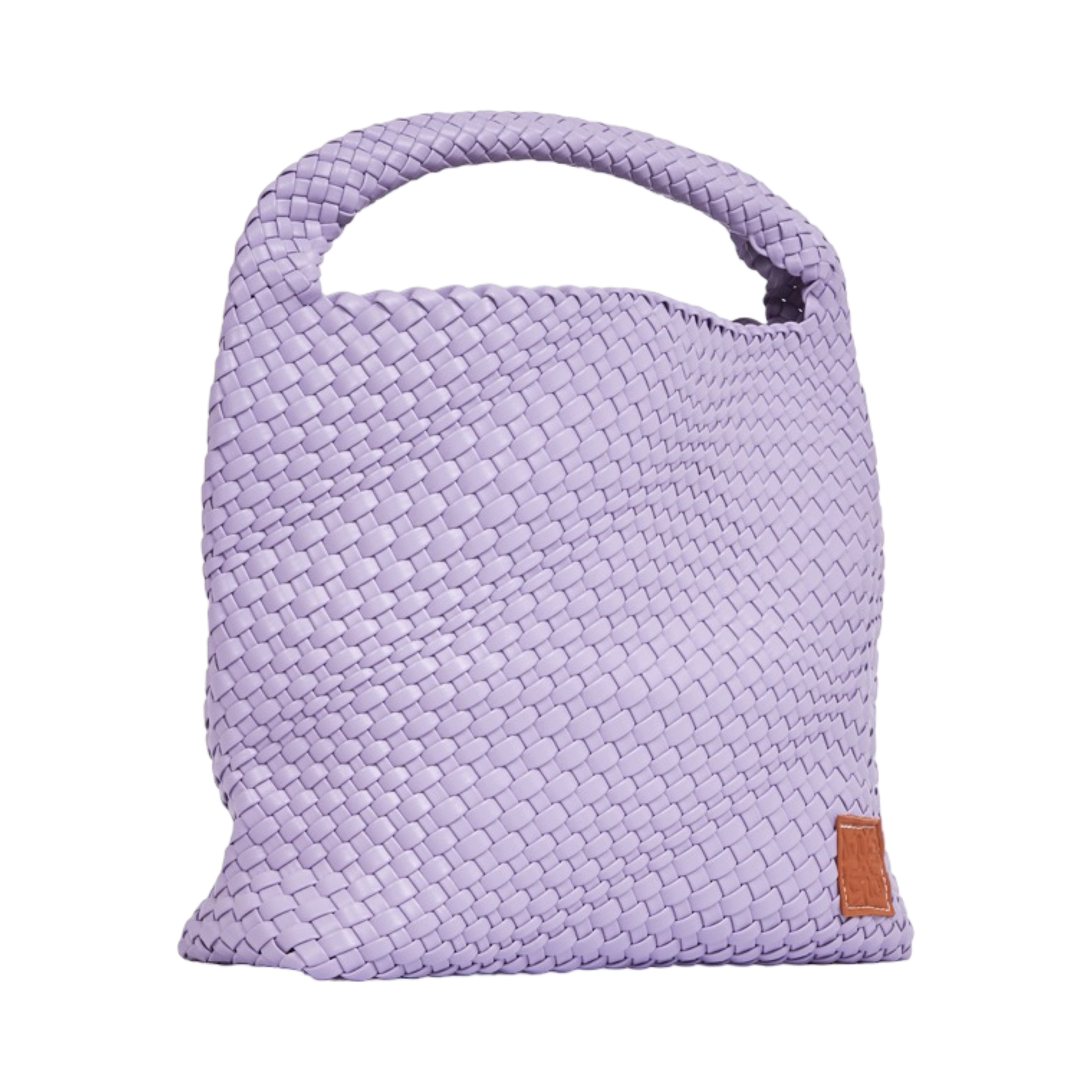 Woven Tote Bag L - Lavender
